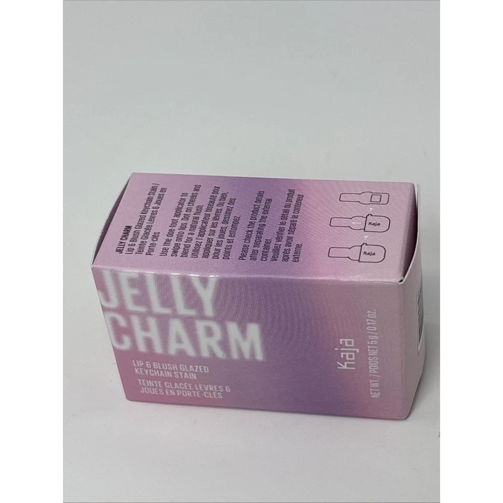 Kaja Jelly Charm Lip & Blush Glazed With Keychain #06 MOCHA GLAZE 0.17oz NEW!